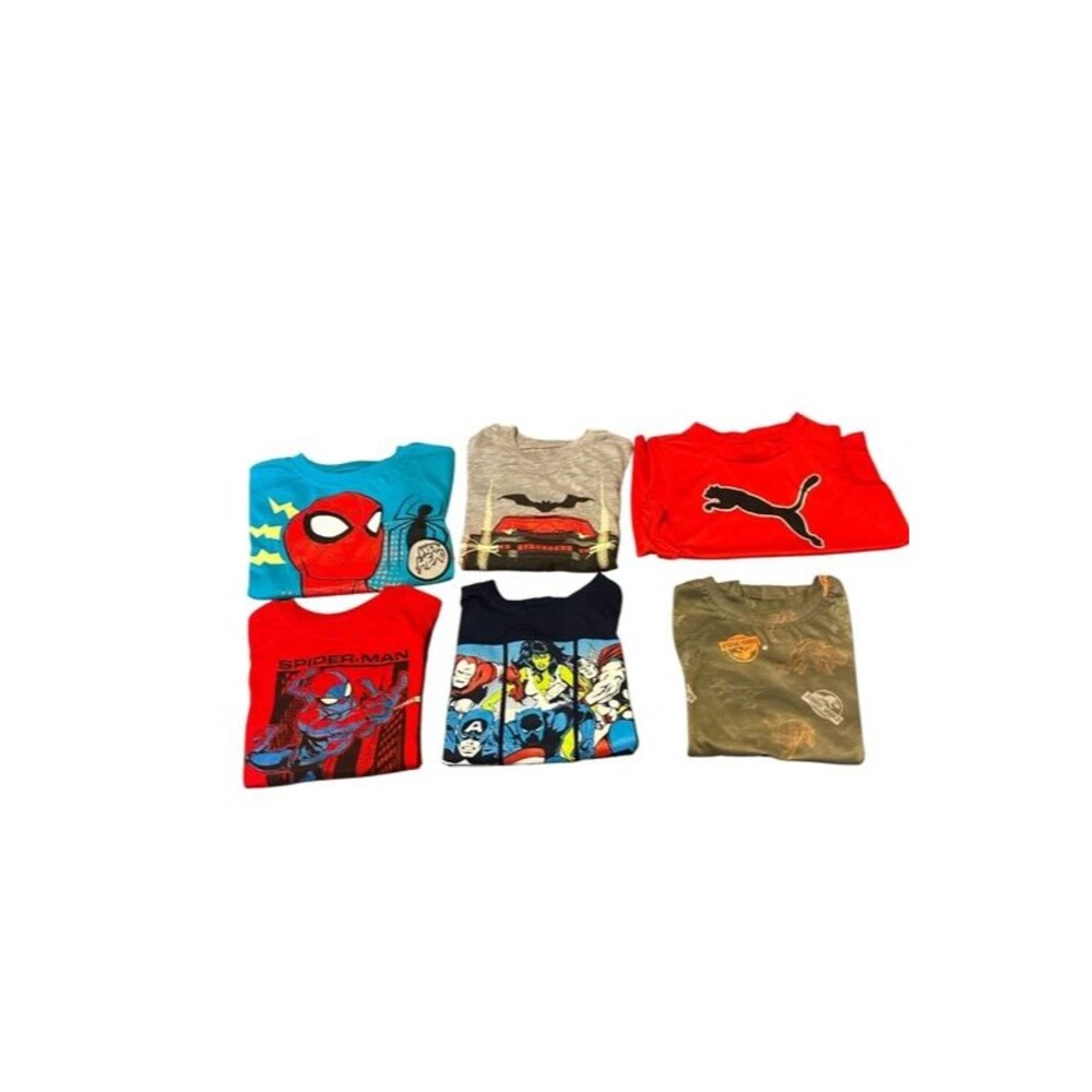 6 kids boys tops t shirts size 5/6
